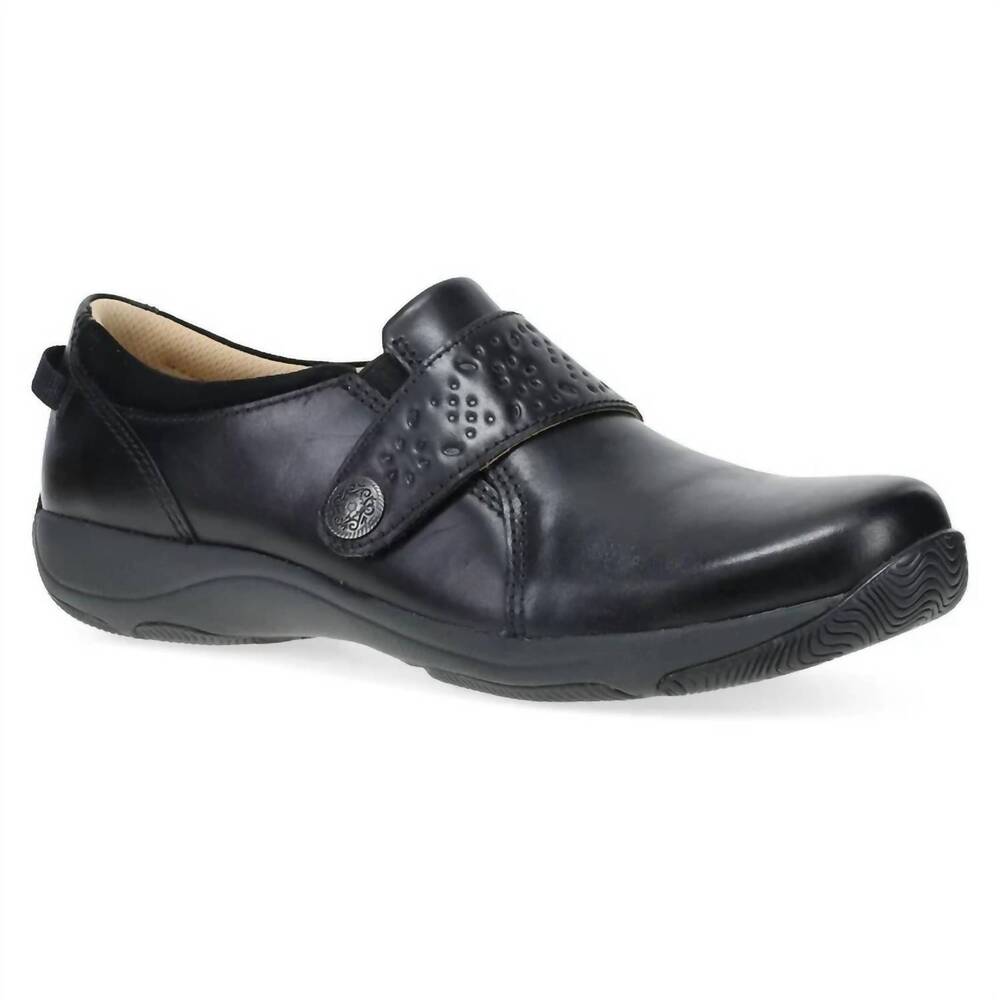 NEW DANSKO women's sallie monkstrap shoes in black